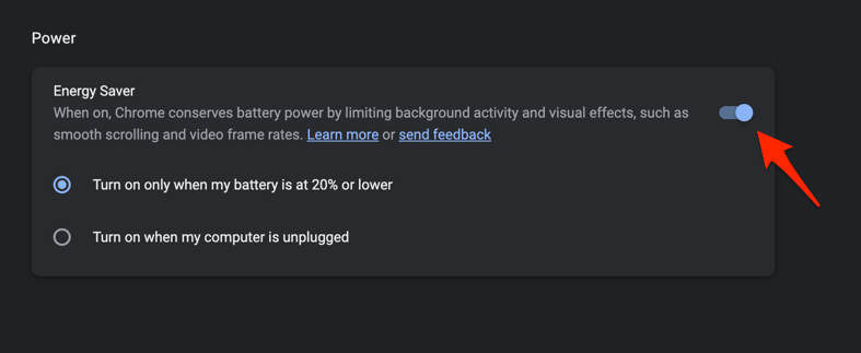 Energy_Saver_toggle_is_Turned__On_in_Chrome_browser
