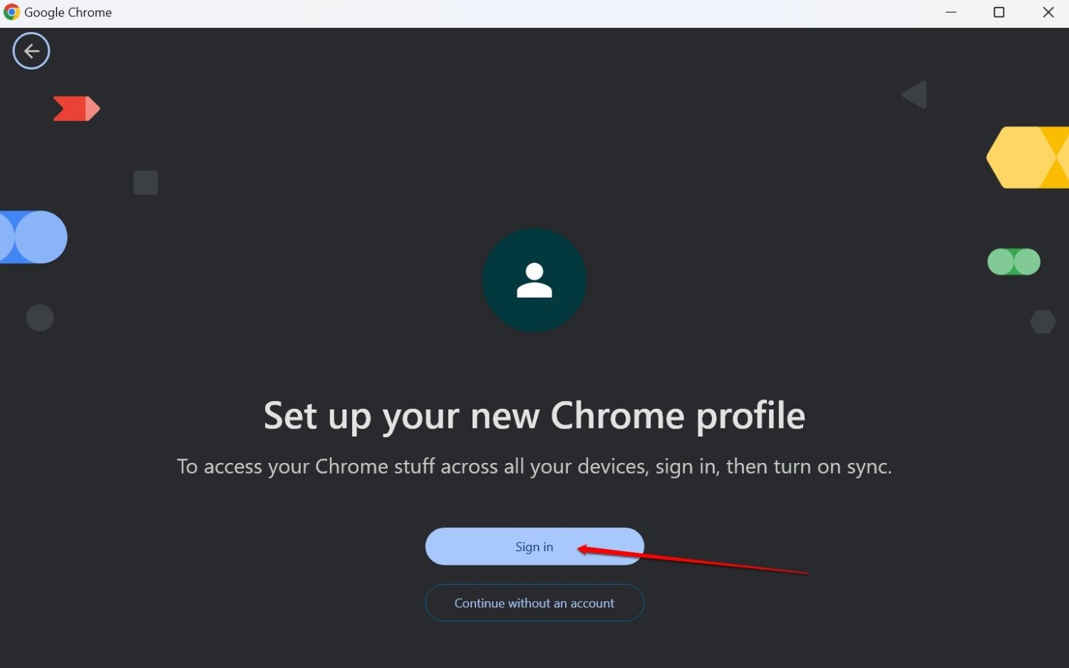 sign-into-new-Chrome-profile